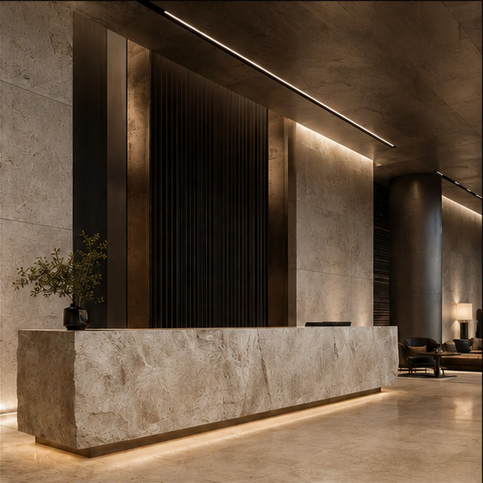 MONUMENT — Arrival and lobby experience