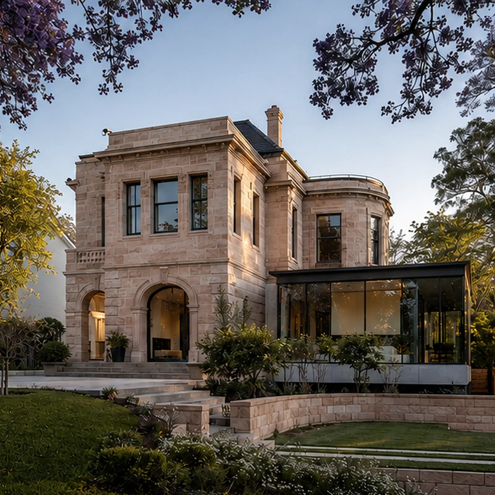 ROSE — Limestone garden residence