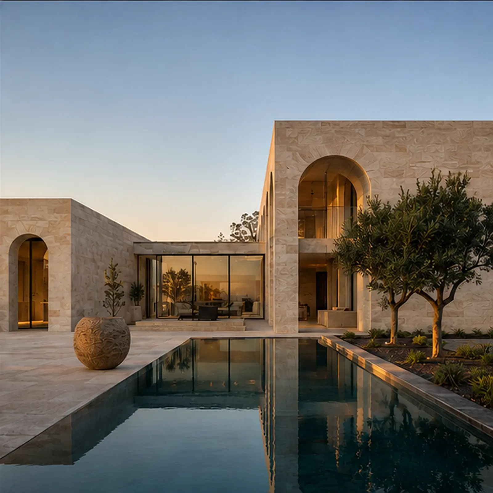 SEREIN — Sculptural courtyard residence