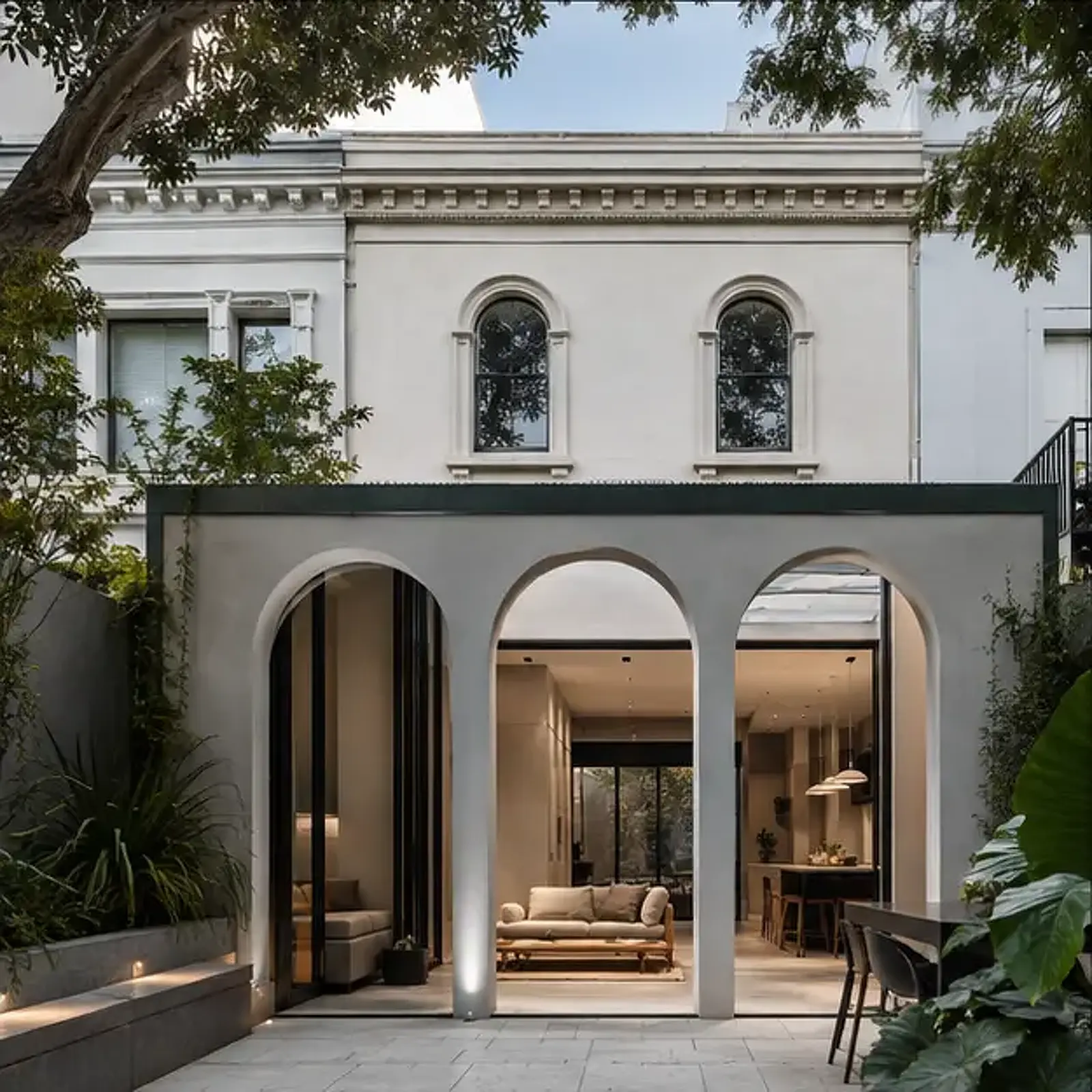 THE ARCHES — Terrace restoration and extension